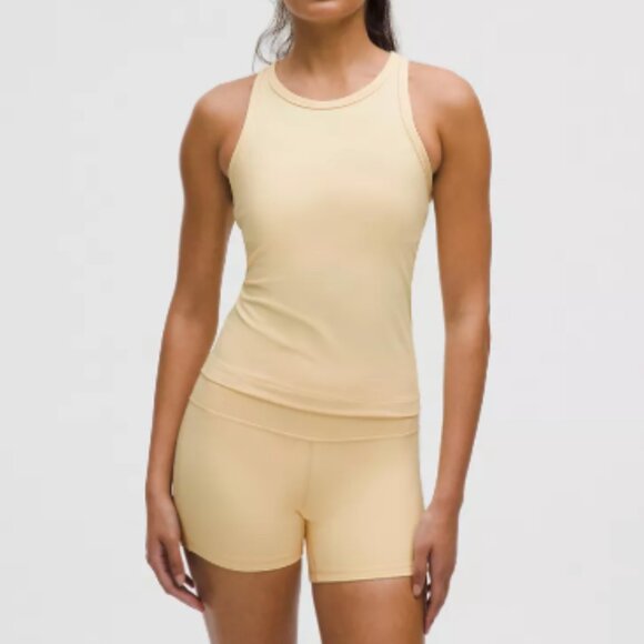 lululemon Align Butter Yellow Set (Tank & Shorts) - Picture 1 of 2
